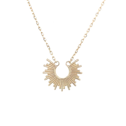 9kt Yellow Gold 50cm Fancy Striped Open Circle Necklace -  Paddington Jeweller - Ojco