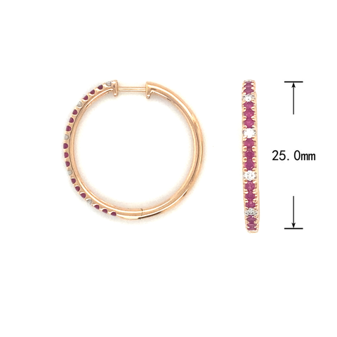 BIG KATA HOOPS -  Paddington Jeweller - Ojco
