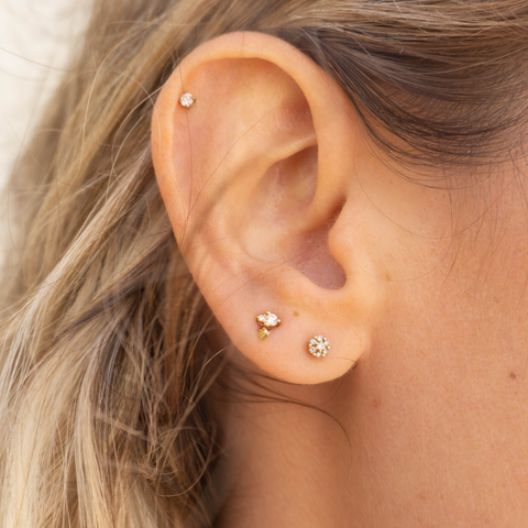 Daffodil Earrings -  Paddington Jeweller - Ojco