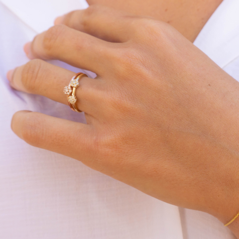 Daffodil Flower Ring -  Paddington Jeweller - Ojco