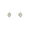 Custom Made for Sally - 18kt white gold diamond earrings -Paddington Jeweller - OJ Co