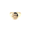 Custom Made for Emma -9kt Yellow Gold Signet Ring with Family Crest -Paddington Jeweller - OJ Co