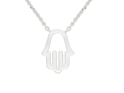 Hamsa Necklace -  Paddington Jeweller - Ojco