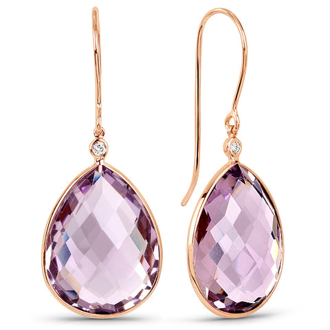 Lara - Pink Amethyst -  Paddington Jeweller - Ojco