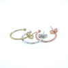 Plain "Ball" Hoop Earrings in 9kt Gold -Paddington Jeweller - Ojco