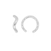 AMY - Plain Wave Single Ear Cuff -Paddington Jeweller - OJ Co