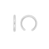 IVY- Plain Round Single Ear Cuff -Paddington Jeweller - OJ Co