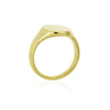 EDEN - Plain Round Ladies Signet Ring -Paddington Jeweller - OJ Co