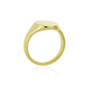 EDEN - Plain Round Ladies Signet Ring -Paddington Jeweller - OJ Co