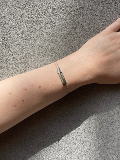 Meg - 9kt gold ID Bracelet -  Paddington Jeweller - OJ Co