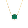 740215 - Custom made emerald pendant in 18KYG -(customer's emerald) -Paddington Jeweller - OJ Co