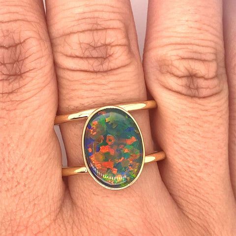 custom opal ring sydney