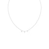 NOM Triple Plain Letter Necklace in 9kt Gold -Paddington Jeweller - OJ Co