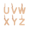 NOM Double Plain Letter Necklace in 9kt Gold -Paddington Jeweller - OJ Co