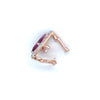 Rosie- Rubelite Diamond Pendant -Paddington Jeweller - Ojco