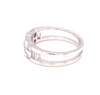 Custom Madefor Keryn-Platinum diamond dress ring( customer diamonds ) -Paddington Jeweller - OJ Co