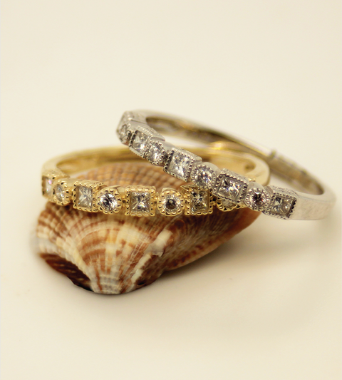 LARISSA - 0.25ct Diamond Band -  Paddington Jeweller - Ojco
