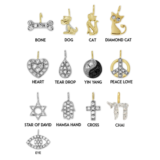 SYMBOLS CHARMS -  Paddington Jeweller - Ojco