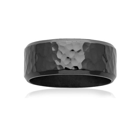 HORATIO  - Black Zirconium Ring -  Paddington Jeweller - OJ Co