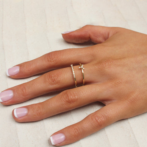 Echo Collection - Cascade Diamond Ring -  Paddington Jeweller - OJ Co