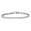 Diamond Bezel tennis bracelet with 2.01ct diamond in 18kt gold -Paddington Jeweller - OJ Co