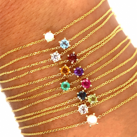 BIRTHSTONES BRACELETS -  Paddington Jeweller - Ojco