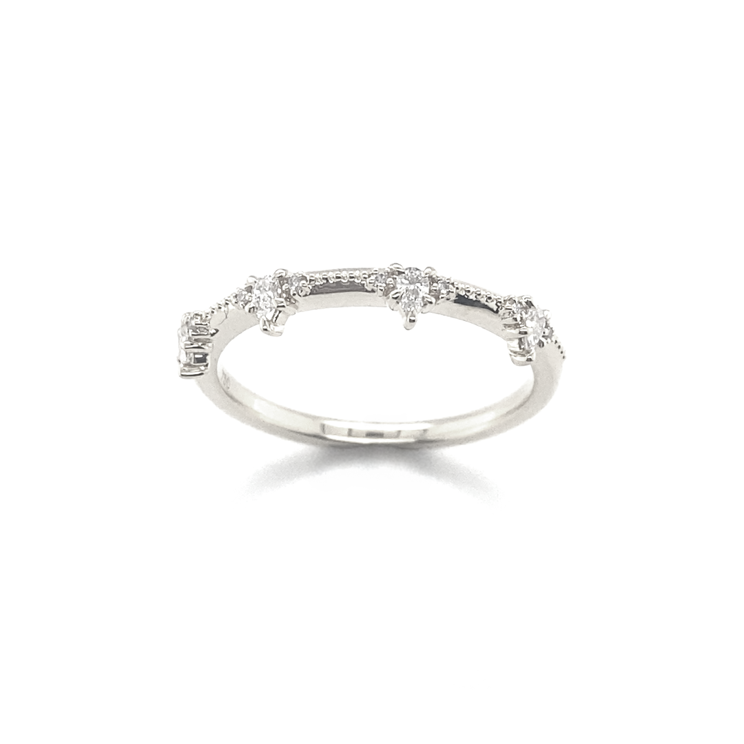Boho Crown Wedding Ring -  Paddington Jeweller - Ojco