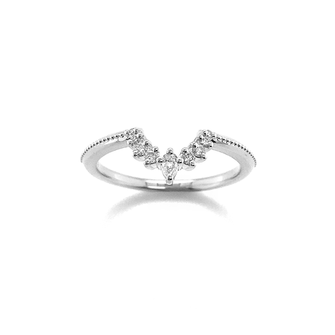 Boho Tiara Wedding Ring -  Paddington Jeweller - Ojco