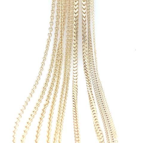 Franco Chain - 2mm -  Paddington Jeweller - Ojco