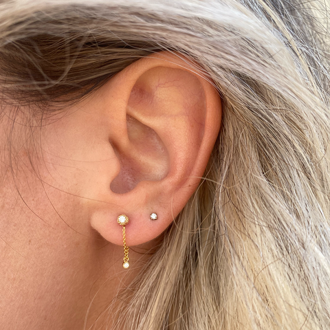 LILY OF THE VALLEY EARRINGS -  Paddington Jeweller - Ojco