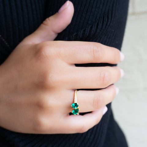 EMERALD RING -  Paddington Jeweller - Ojco