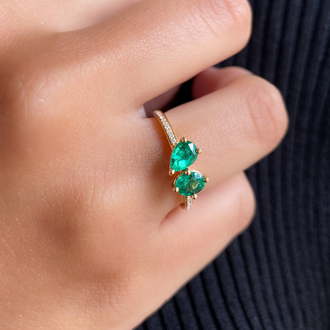 EMERALD RING -  Paddington Jeweller - Ojco