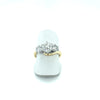 Custom Made for Basil - 18KYWG Diamond Engagement Ring (All diamonds provided by Customer) -Paddington Jeweller - Ojco