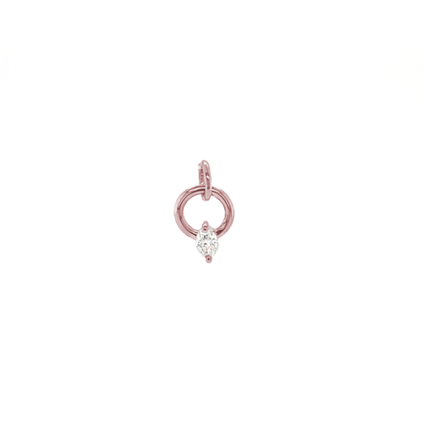 Marquise Diamond Charm -  Paddington Jeweller - Ojco