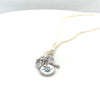 Tear Drop Diamond Charm -Paddington Jeweller - Ojco